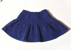 petit mine プティマイン パンツ付きスカート 冬用スカート 90 ナルミヤインターナショナル インナー付きスカート