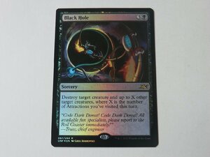 MTG 美品 【Black Hole（FOIL）】 （レア） アンフィニティ UNFINITY 英 6枚迄