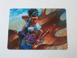 MTG 美品 【タラスの見張り（17/81）】 （箔押しサイン入りアートカード） DMU 日 1枚迄