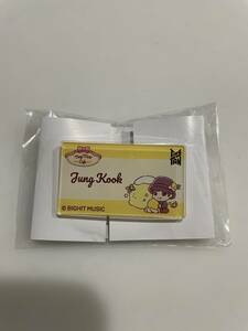 【新品未使用】BTS 防弾少年団 [TinyTAN CAFE] アクリルネームバッジ Jung Kook JK ジョングク グク