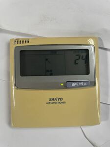 （463）SANYO サンヨー 業務用 パッケージ リモコン RCS-SH80A 業務用エアコンリモコン 中古 通電確認済み 送料一律210円