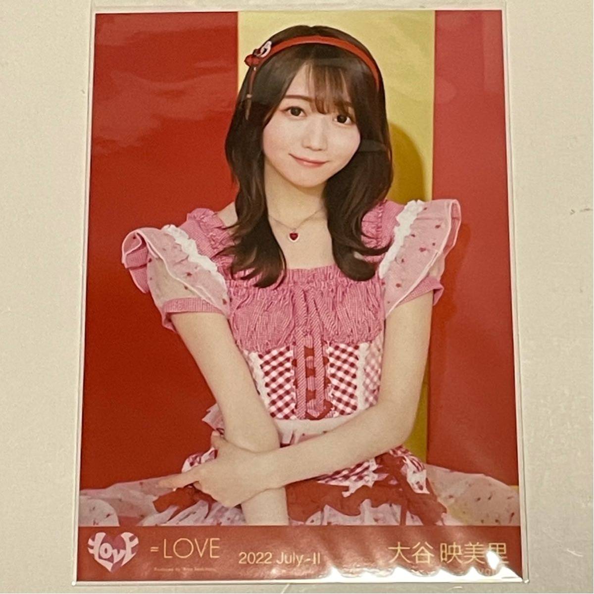 超歓迎された イコラブ =LOVE 生写真 大谷映美里 冬ツアー ファイナル