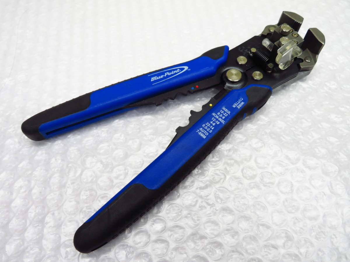 一番人気物 Blue-Point ブルーポイント ワイヤーカッター ケーブルストリッパー Blue-Point by Snap-on 光ファイバー ワイヤー ケーブル ストリッパー 被覆剥き3段階 BLPAFOS