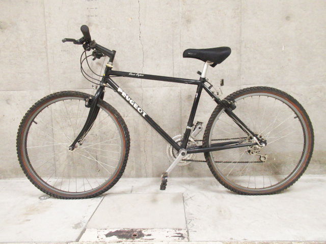 直営店で購入した正規品 マウンテンバイク 26インチ自転車 プジョー