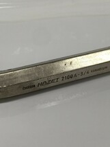 【中古品】■レターパック発送■HAZET 六角棒レンチ 2100A-1/2,9/16,5/8,3/4 4set　/IT9QFLRMUB8O_画像2