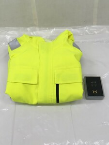 【中古品】空調服 KU91500（XLサイズ）ファン、バッテリー付き　/ITB24WE9MEHC