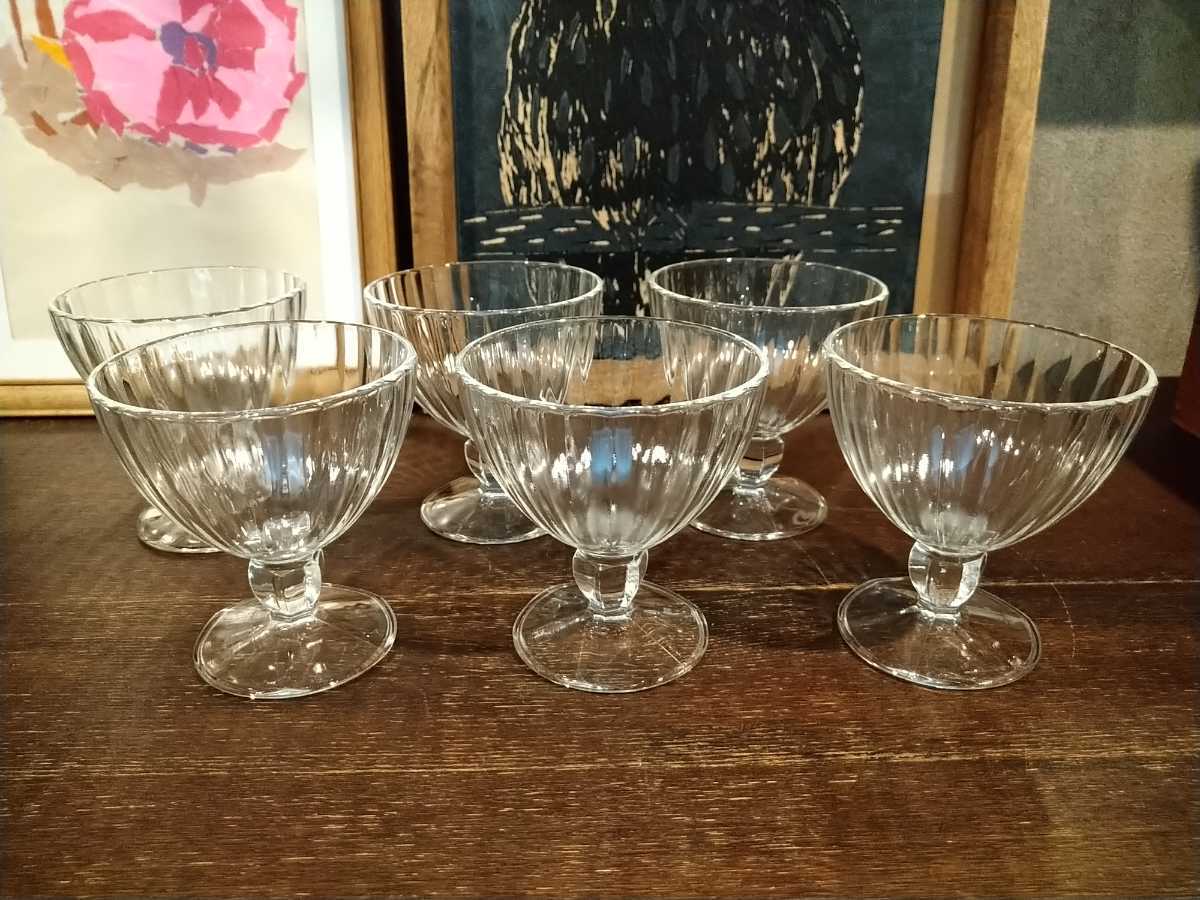 ヤフオク! -レトロ パフェグラスの中古品・新品・未使用品一覧 ストアの通販 食器 パフェグラス 昭和アンティーク 食器