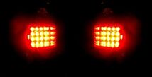 トヨタ タコマ ピックアップ LED スモーク テールランプ 左右 テールライト リヤ テール キャンセラー内蔵 オールスモーク 送料無料 黒_画像2