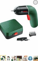 Screwdriver IXO (6th Generation, green, rechargeable with micro USB-cable, variable speed control, in storage case)_画像1