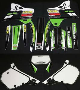 KDX125SR グラフィック デカール キット 1