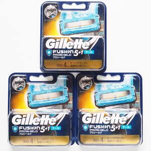 新品 Gillette ジレット FUSION5+1 PROSHIELD フュージョン5+1 プロシールド クール 替刃 合計12個