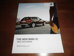 BMW　X1　【初代　E84　カタログのみ　2010年4月　67ページ】　