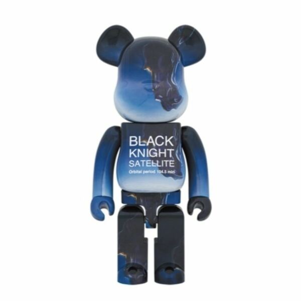 Bearbrick × BLACK KNIGHT SATELLITE 1000％BE@RBRICK ベアブリック MEDICOM TOY メディコムトイ ブラックナイト　サテライト