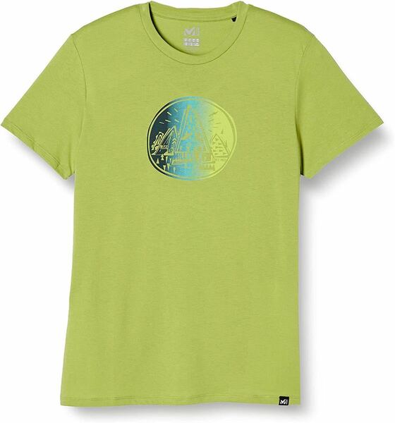 MILLET ミレー 半袖Tシャツ リミテッド カラー Tシャツ ショートスリーブ グリーン(緑) メンズL 新品