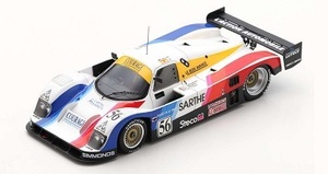 Spark 1/43 Cougar C28 S Porsche Turbo Courage Competition Le Mans'92 #56 Denis Morin / Tomas Saldana / Jean-Francois Yvon