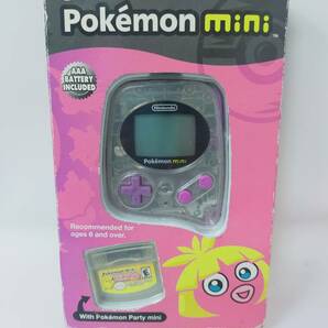 激レア Pokemon mini ポケモンミニ USA 北米版 ムチュールパープル pokemon party ポケモンパーティミニ同梱 US Edition ほぼ未使用 美品の画像5