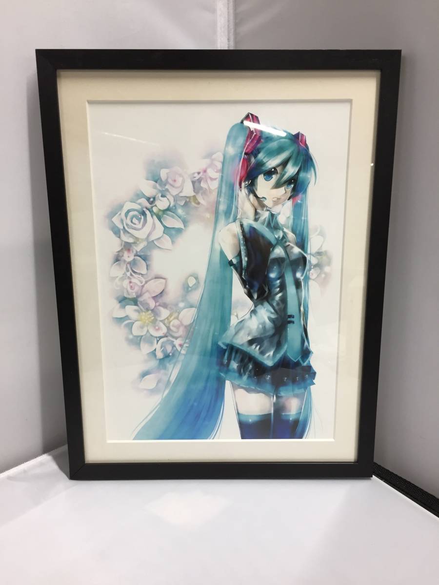 初音ミク 複製画-