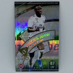 【送料無料】 WCCF FOOTISTA 2020 F20-4 26-R ビニシウス・ジュニオール ヴィニシウス VINICIUS Junior Real Madrid レアルマドリー PANINI