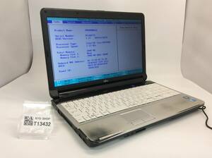 □ジャンク/FUJITSU A530BX /Core i3 M380/2GB/15.6インチ/AC欠品