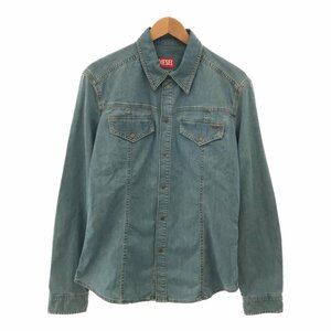 DIESEL ディーゼル 【メンズ 男性 MENS 紳士203S】 D WESTY A03520 0CGAH 01 デニム シャツ ウエスタン ZV