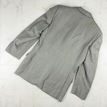 美品 Ermenegildo Zegna エルメネジルド ゼニア セットアップスーツ サイドベンツ ジャケット パンツ 総裏 メンズ グレー サイズ44*NB433_画像4