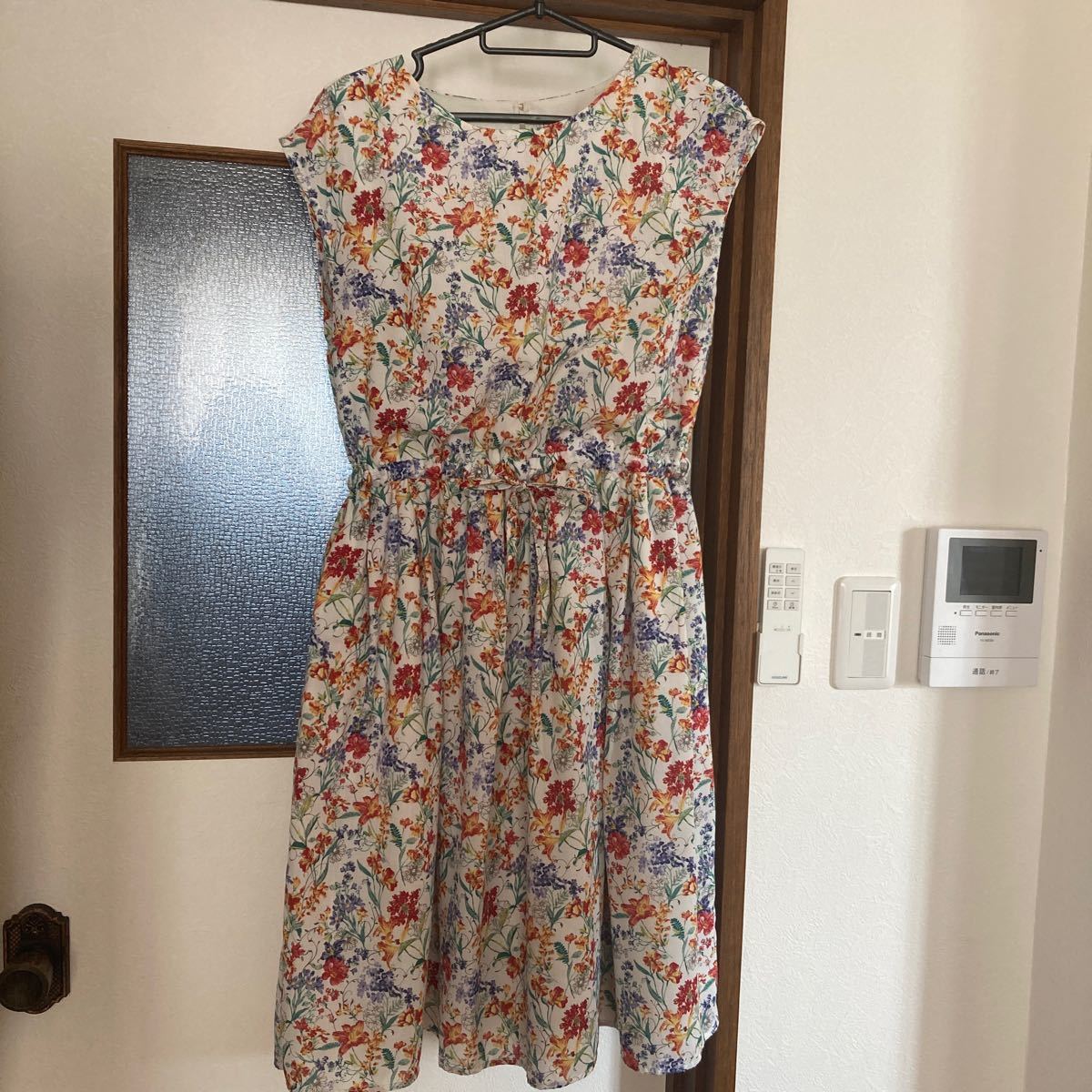 割引購入浴衣/水着仕立&ガード済 博多織 紋八寸 名古屋帯 ペルシャ文様 白 disdikbud