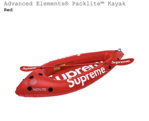 Supreme Advanced Elements Packlite Kayak 18SS シュプリーム カヤック 国内正規品