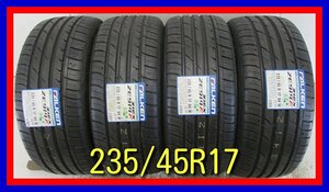 ■新品タイヤ■　235/45R17 94W FALKEN ZIEX ZE914 アリスト シーマ シビック スカイライン等 夏タイヤ オンロード 送料無料 U746