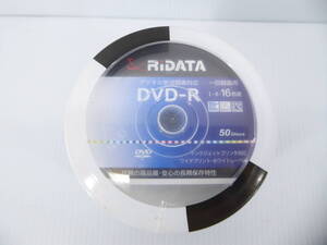 ** unopened goods RIDETA digital broadcasting correspondence 1 times video recording for DVD-R 4.7GB 50 sheets DRCP16X.PW50RDD**