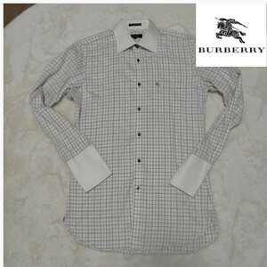 バーバリーブラックレーベル BURBERRY BLACK LABEL 長袖　シャツ ノバチェック　未使用に近い　美品　価格交渉OK