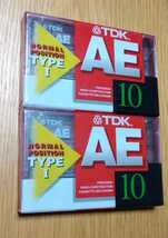 TDK カセットテープ SONY ソニー ２個セット_画像1