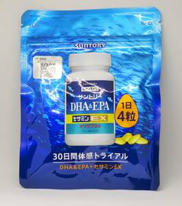 サントリー　DHA&EPA+セサミンEX 120粒（30日分）　パウチ袋