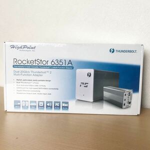 HighPoint RocketStor 6351A マルチインターフェイスドック　未開封　未使用　保管品　アダプター　パソコン　周辺機器