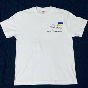 送料無料　ゼレンスキー大統領　着用モデル　ホワイトバージョン　Tシャツ　XLサイズ