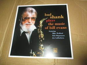 宣伝用印刷物 バド・シャンク Bud Shank Plays the Music of Bill Evans ジャズ JAZZ 