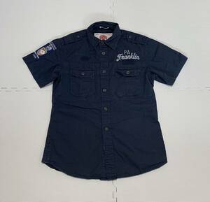 *FRANKLIN MARSHALL Frank Lynn Marshall military work shirt 