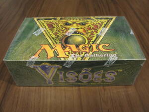 MTG new goods unopened Visions booster box shrink attaching other language Magic The gya The ring Visions Sealed Booster Box VIS