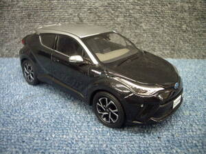 □□2209-T24 1/30 非売品 トヨタ C-HR ダイキャスト製 カラーサンプル ミニカー メタルストリームメタリック×ブラックマイカ