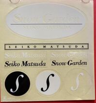 【CD】松田聖子「SNOW GARDEN」SEIKO MATSUDA ステッカー付き [09280350]_画像4