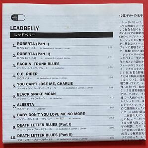 【CD】レッドベリー「LEADBELLY」国内盤 [10200297]の画像4