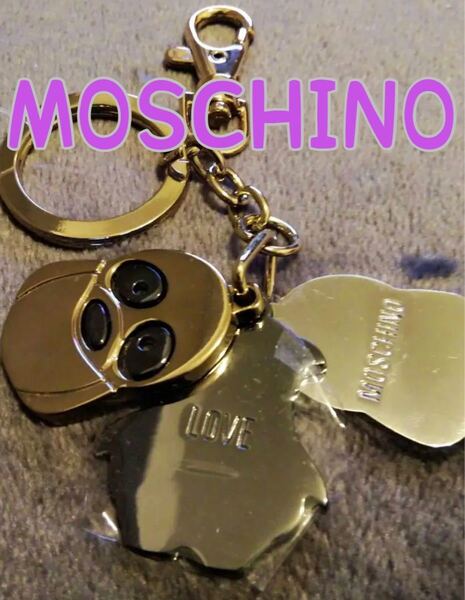 MOSCHINO モスキーノ キーホルダー 未使用