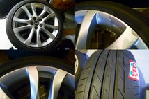 マツダ アテンザ アルミ ホイール タイヤ ブリヂストン 純正 225/45 R19 オフセット 45 リム幅 7 1/2 5H 5穴 PCD 114.3 室内保管 225 45 19_画像7