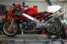 Honda VFR750R RC30用 チタン フルエキゾーストマフラー HRC タイプ LBP ( LADYBIRD PARTS製)_画像7