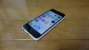 即落/即発!!au 美中古品 iPhone 5c 16GB ホワイト