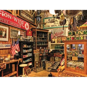  postage 600 jpy antique shop 500pcs puzzle american 