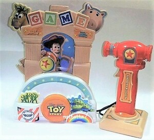 ☆Disney☆TOY STORY☆トイストーリー☆ウッディ・バズ・エイリアン・ハム☆ギミック付き☆玩具☆ディズニー☆難あり