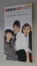 8cmCD シングルCD　BOO WHO WOO／①MEMORIES　②O.K.!!　虹のうた_画像1