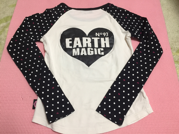 EARTHMAGIC アースマジック 長袖Tシャツ 150センチ トップス