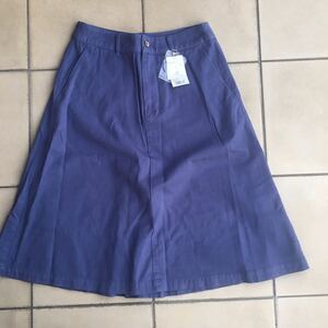  new goods tag not yet arrived LA MARINE FRANCAISE La Marine Francaise cotton tsu il skirt size 1 blue regular price,9.345 jpy 