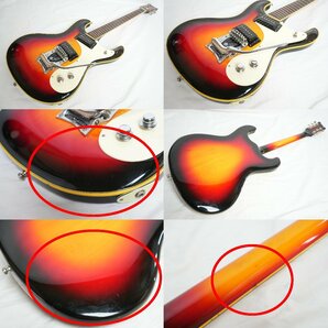 ★MosriteUSA★’63 Model Sunburst USA製 フィルモア期 モズライト HC付★の画像9